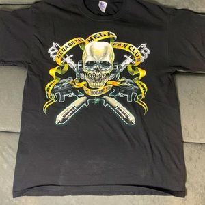 Y2K Mega death band Graphic tee
